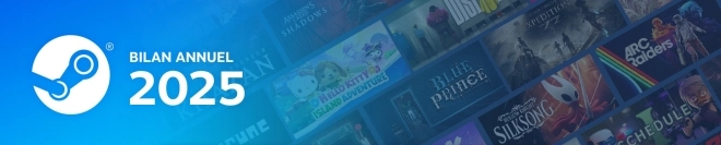 Steam dresse son bilan pour l'ann�e 2025