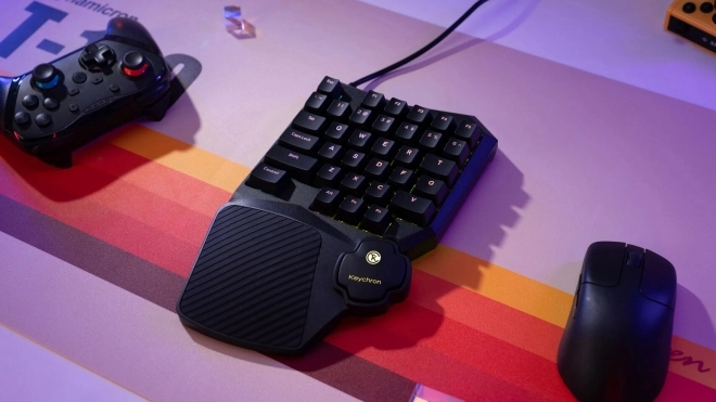 Keychron lance le C0 HE 8K, un pad clavier gaming une main � seulement 59.99 dollars