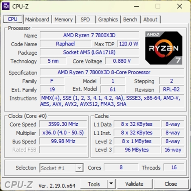 Le logiciel CPU-Z se met � jour et prend en charge les futurs processeurs Intel
