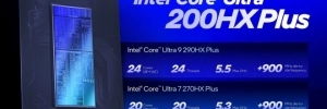 Core Ultra 200HX Plus : Intel muscle ses mobiles pour gamers et cr�ateurs