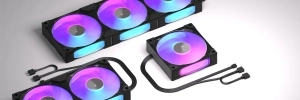Moins de c�bles et plus de RGB avec les ventilateurs EZDIY-FAB BF12