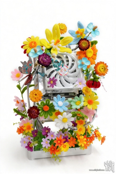 C�est bient�t le printemps. Les arbres fleurissent� et les PC aussi