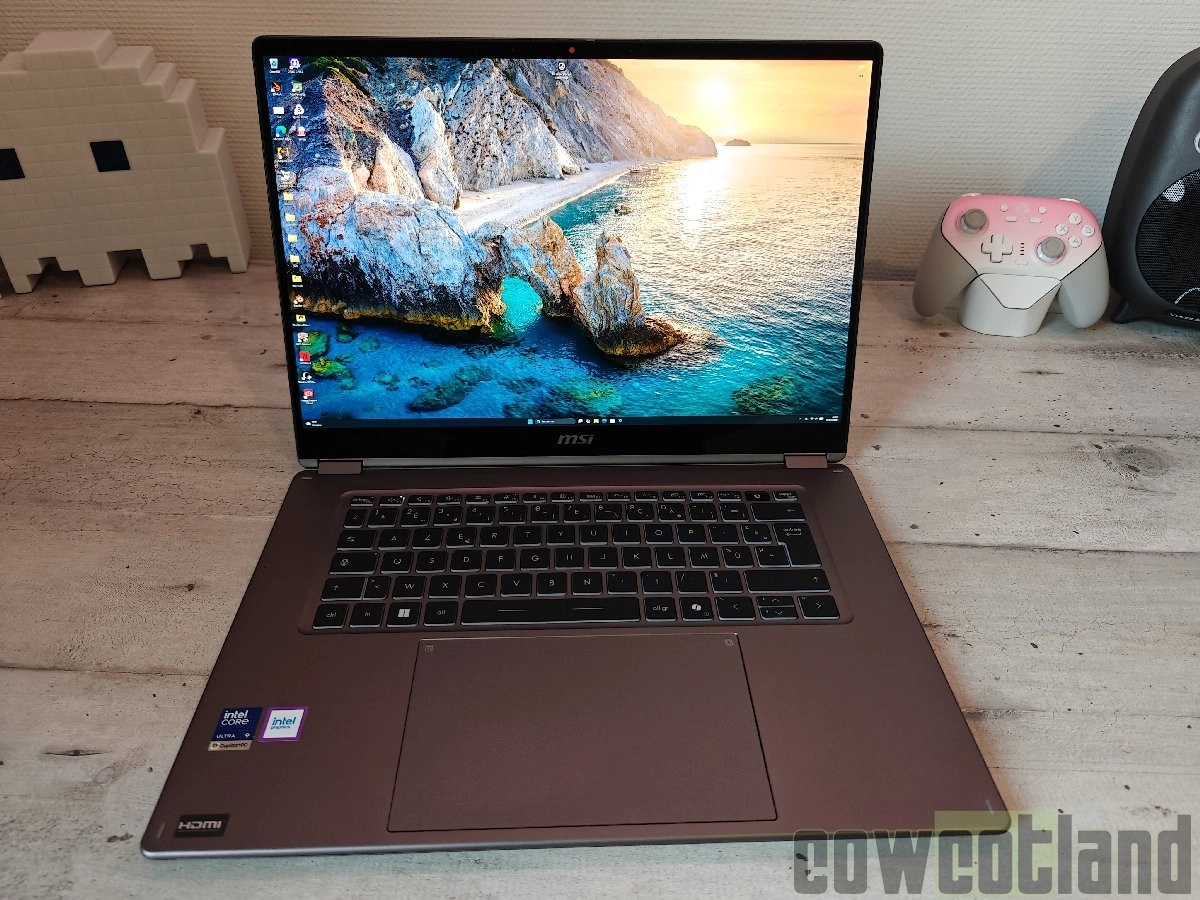 MSI Prestige 16 Flip AI+ : Intel Core Ultra 9 386H, tactile et convertible � 360�