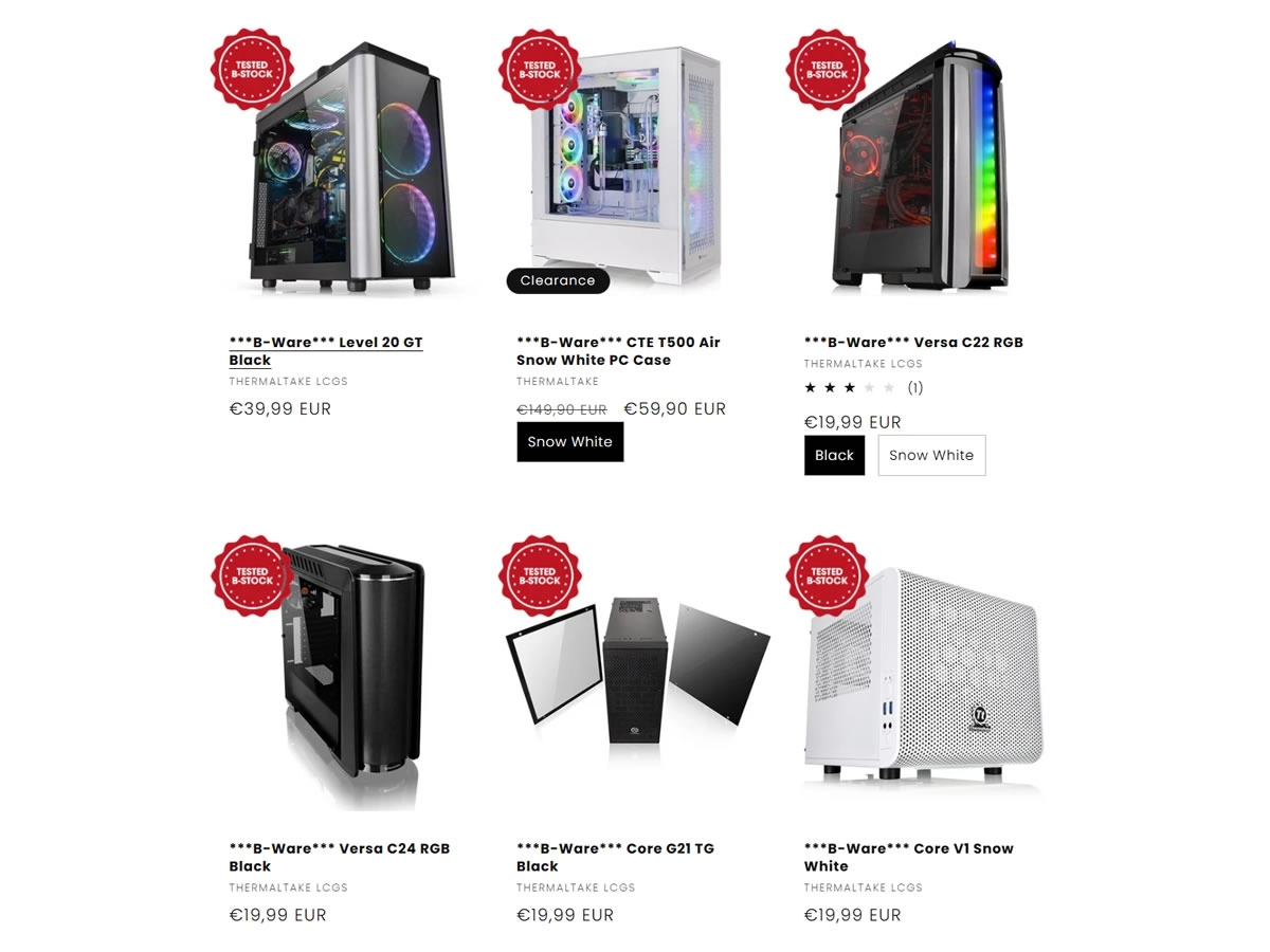 Du reconditionn� � petit prix chez Thermaltake, avec du vintage qui claque