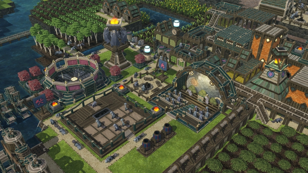 L'excellent jeu Timberborn sort de son acc�s anticip� ; castor un jour, castor toujours !