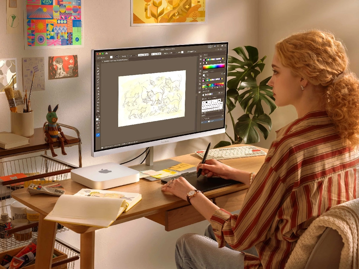 ViewSonic ColorPro VP66 : pr�cision pro et design blanc pour les cr�atifs