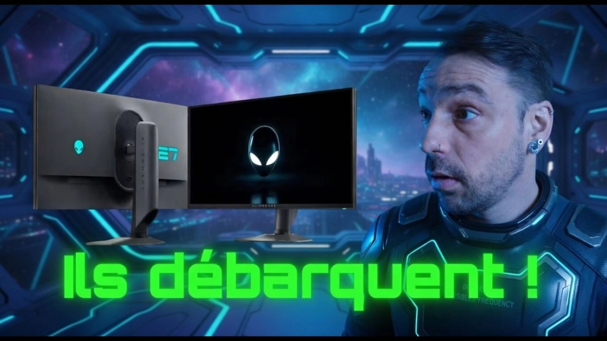 Alienware AW2725QF : UHD Dual Mode et r�activit� extr�me