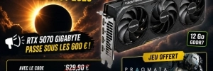 Le prix de cette GeForce RTX 5070 OC Gigabyte totalement eclips�