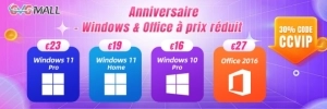 Un VRAI Windows officiel et activ� � partir de 11 euros seulement !!!