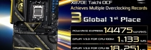 ASRock X870E Taichi OCF : des records d�overclocking avec le Ryzen 9 9950X3D2 Dual Edition