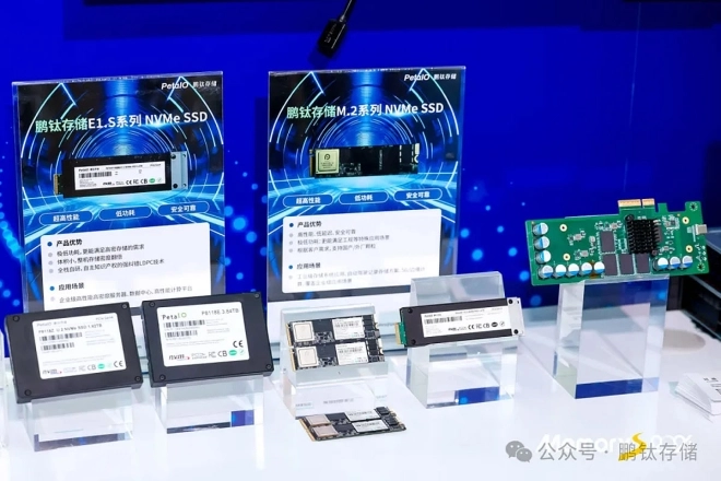 PetaIO d�voile un SSD PCIe Gen6 qui envoie 28 Go/s...