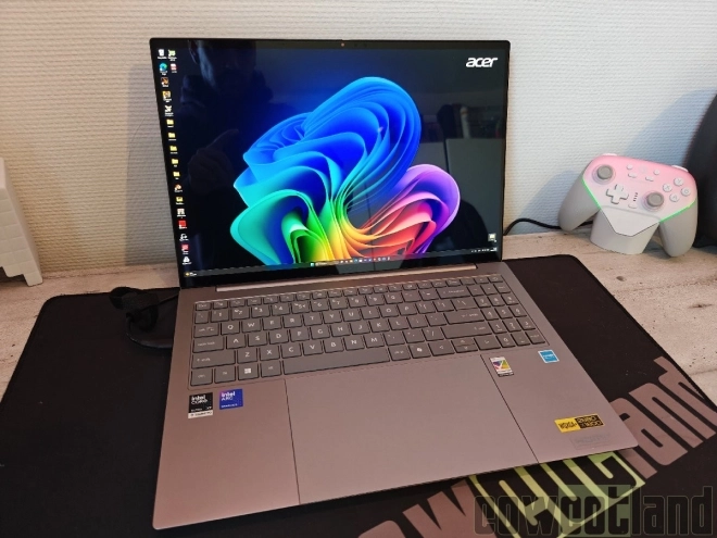 ACER Swift 16 AI : 50 TOPS de NPU, le gaming sans GPU d�di� ?