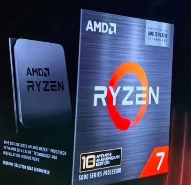 Le Ryzen 7 5800X3D AM4 10th Anniversary Edition s'affiche � 317 dollars