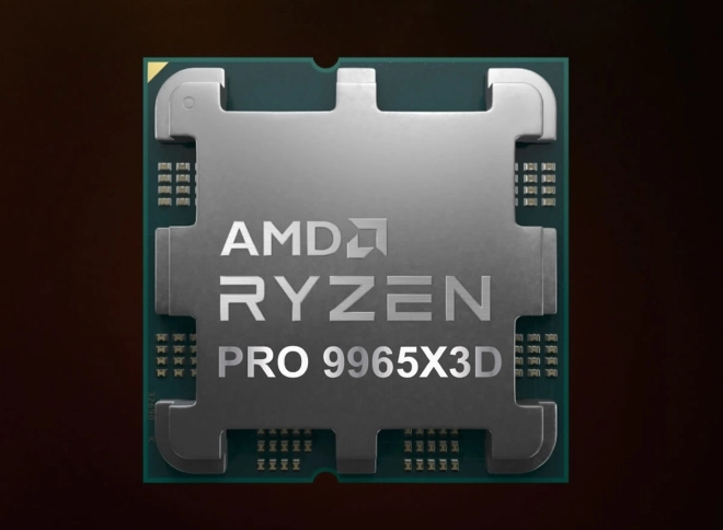Et un nouveau CPU AMD X3D avec le Ryzen 9 PRO 9965X3D