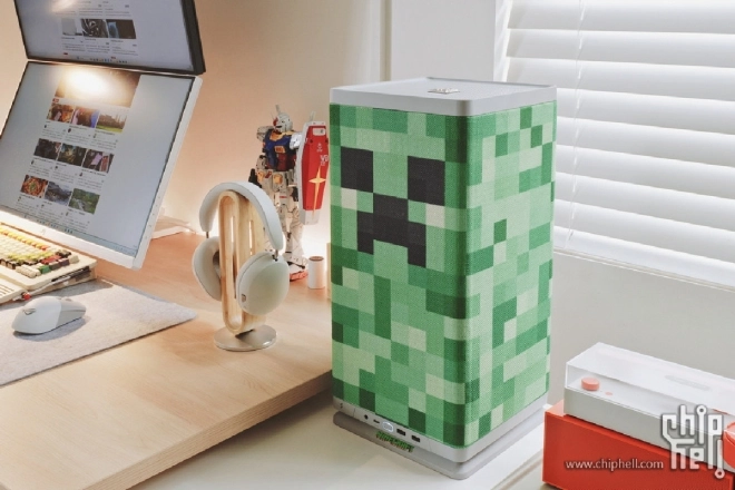 Intel UES : un Creeper de Minecraft s�invite sur le bureau