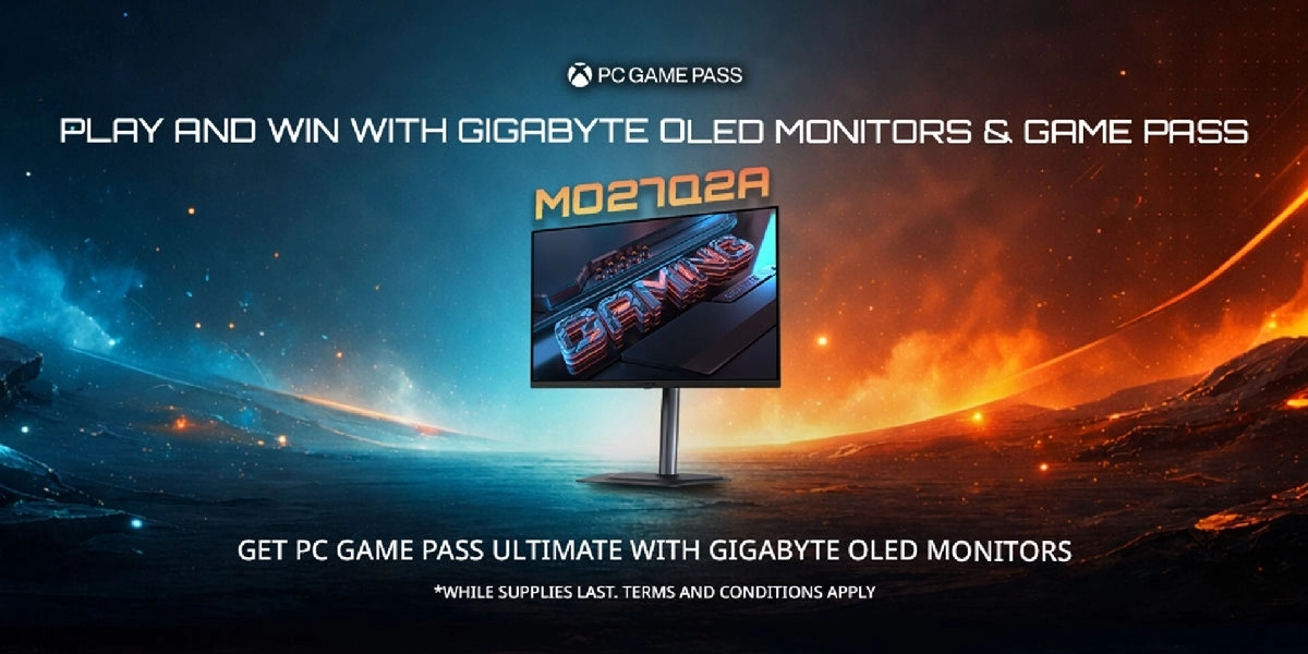 GIGABYTE offre du Xbox Game Pass avec ses �crans OLED gaming