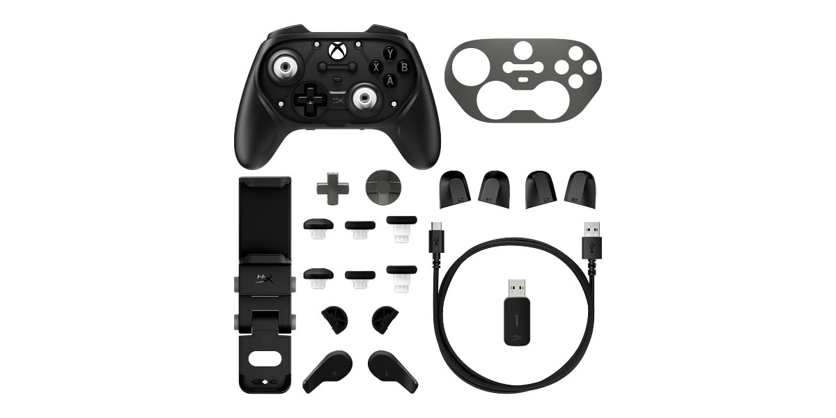 Clutch Talon, une manette hautement personnalisable avec impression 3D chez HyperX