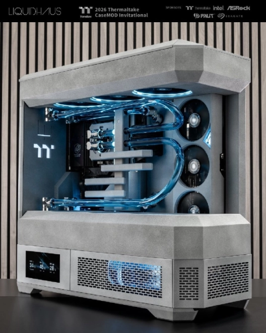 Thermaltake CaseMOD Invitational 2026 : Project Brutalist par LiquidHaus