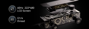 Waterblock et �cran LCD, Origin Code se l�che avec sa m�moire Vortex Meteorite Black
