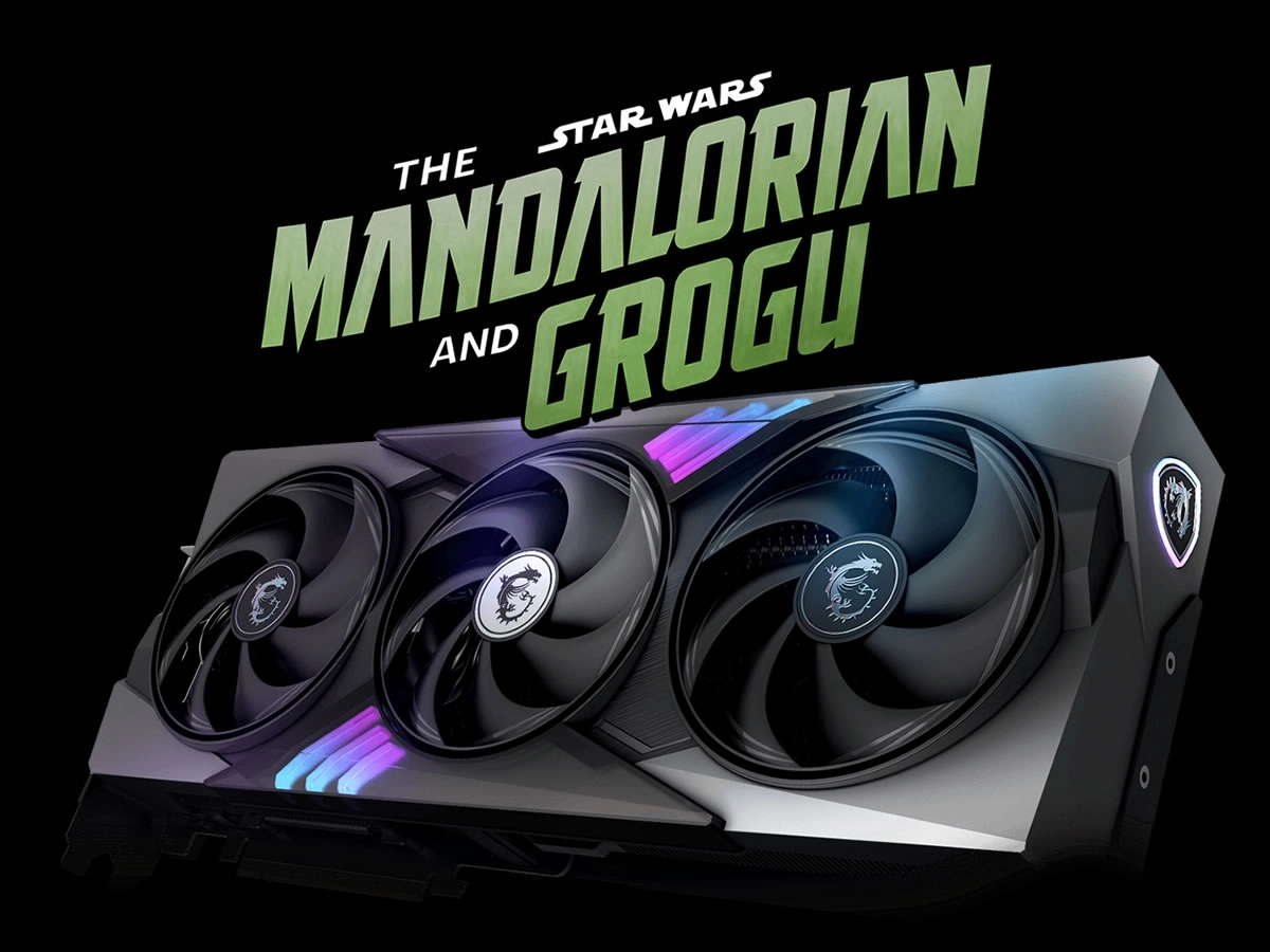 La Force est avec MSI, qui annonce une RTX 5080 The Mandalorian and Grogu Edition