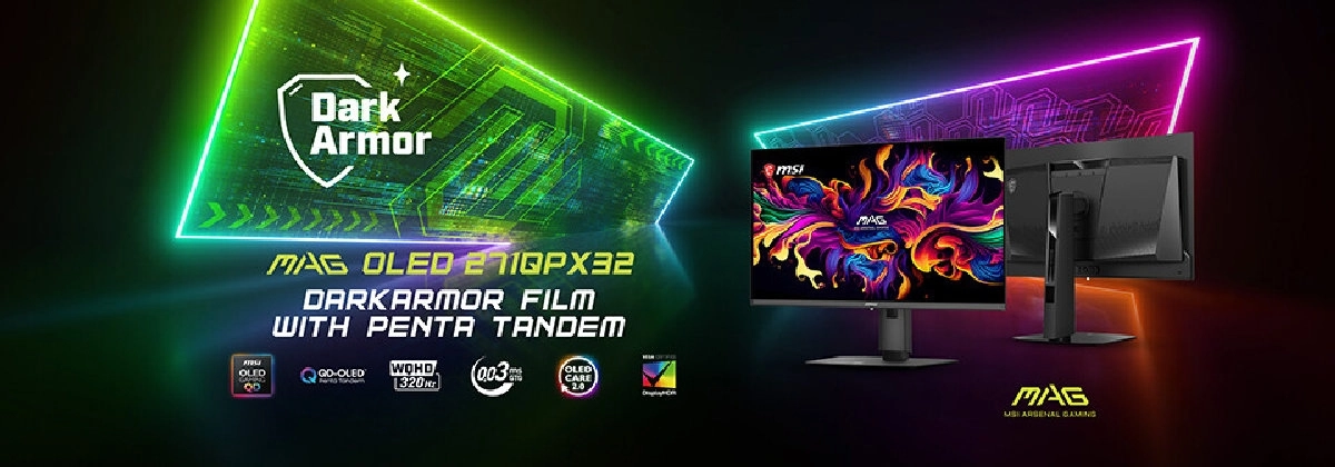 MSI MAG OLED 271QPX32 : le QD-OLED 500 Hz ultime gr�ce au Penta-Tandem de Samsung ?