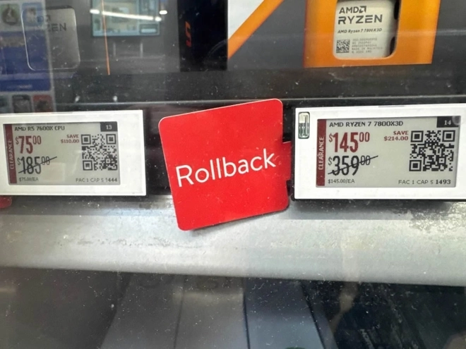 Hold-up : Il repart de chez Walmart avec un Ryzen 5 7600X et un Ryzen 7 7800X3D pour seulement 220 dollars