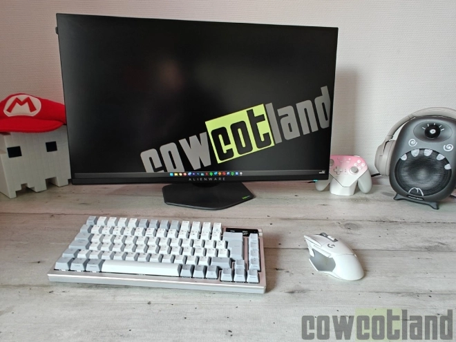 Test �cran Alienware AW2725QF : du Dual Mode 4K / 360 Hz