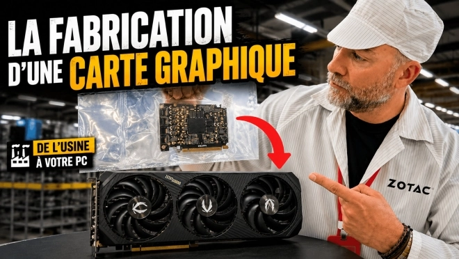 DINGUE : VIVEZ la fabrication d'une RTX 5000 chez ZOTAC