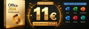 Office 2024 Pro Plus � seulement 11 �, payez une seule fois et profitez en � vie !