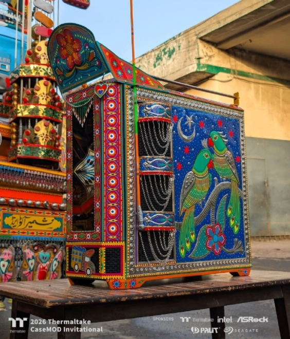ThermalTake CaseMOD Invitational 2026 : Truck Art par Ray Tech Studio