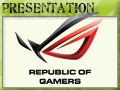 S�ance Bavage avec Asus et les produits ROG