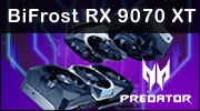 Acer Predator BiFrost Radeon RX 9070 XT OC : Ultra rapide, styl�e et silencieuse � la fois