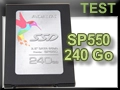 Test SSD ADATA SP550 240 Go