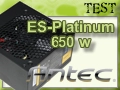 Test alimentation Antec Earthwatts Platinum 650 watts