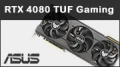 Test  ASUS TUF Gaming GeForce RTX 4080 OC Edition : une imposante carte custom !