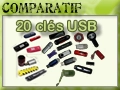 Comparatif cl�s USB