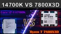 Core i7-14700K VS Ryzen 7 7800X3D, lequel est le meilleur en jeu ? 