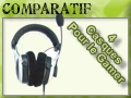 4 casques pour le Gamer