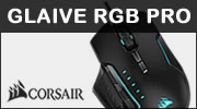 Test souris CORSAIR GLAIVE RGB PRO et tapis de souris MM350