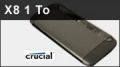 Test SSD externe CRUCIAL X8 1 To : Du rapide dans la poche