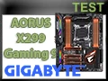 Test Gigabyte AORUS X299 Gaming 9