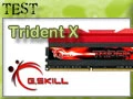 Test mmoire DDR3 G.Skill Trident X 2 x 4Go 2400MHz