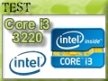 Test Processeur Intel Core i3-3220
