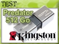 Test cl� USB 3.0 Kingston Hyper X Predator 512 Go