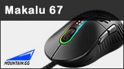 Test souris Mountain Makalu 67 : l�g�re et bien finie