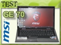 Test portable Gamer MSI GE70