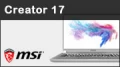 Test ordinateur portable MSI Creator 17 A10SGS : pour la cration
