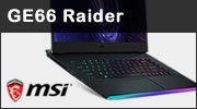 Test ordinateur portable MSI GE66 Raider 10SGS, un maximum de RGB (et 300 Hz pour l'�cran)
