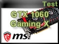 Carte graphique MSI GTX 1060 Gaming X