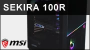 Test boitier MSI SEKIRA 100R : Aluminium, verre tremp� et RGB